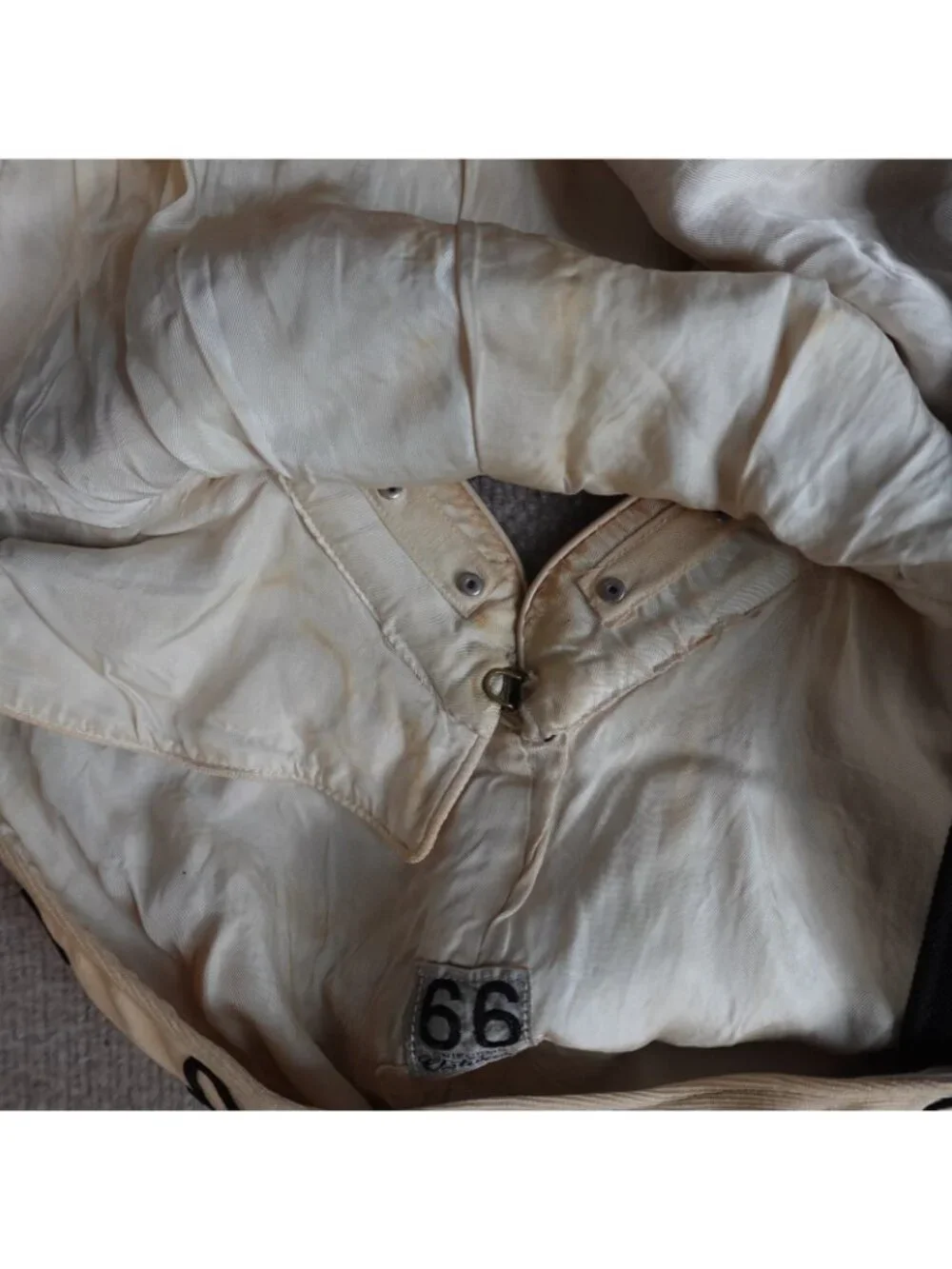 Marching Band Vest  XS Beige Dunbar Vintage Ostwald 70s